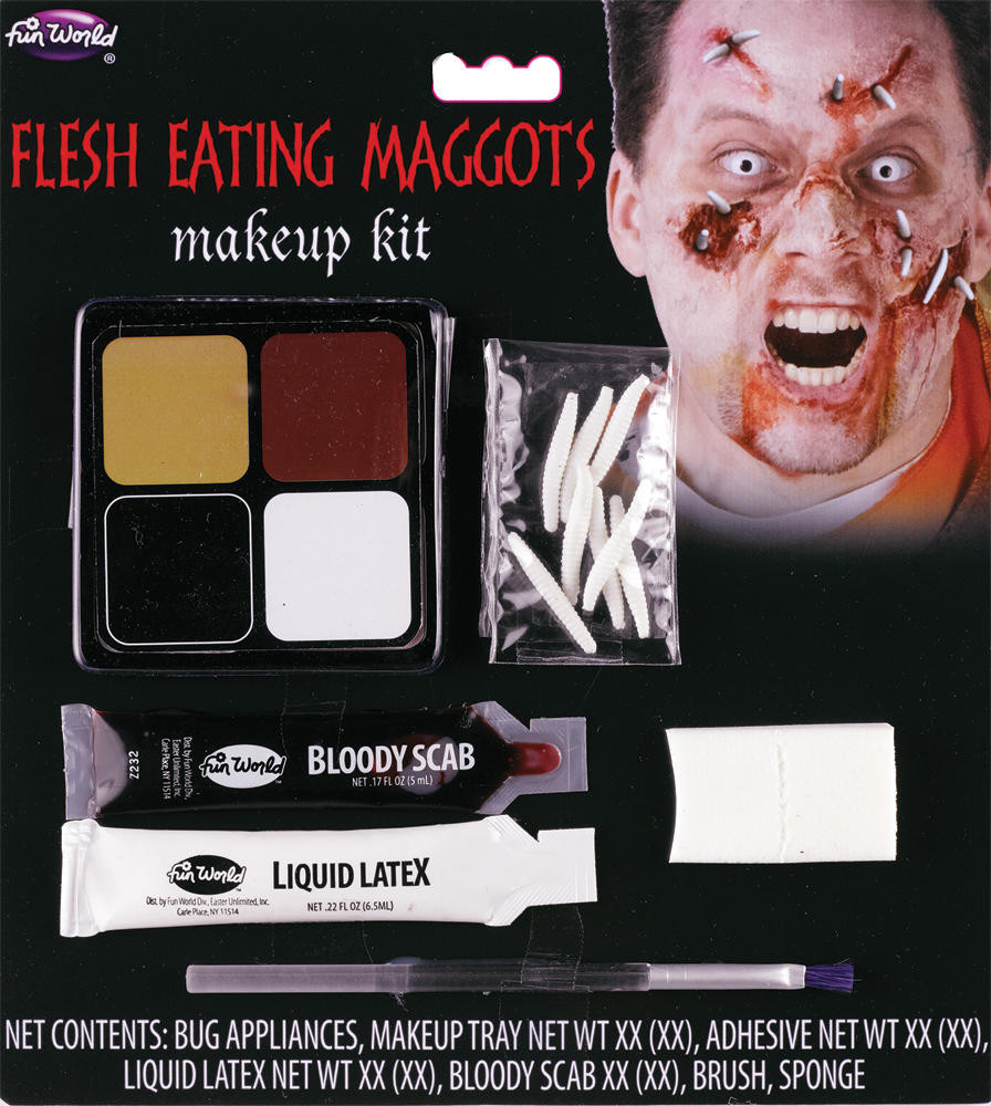 Fun World Fun World Flesh Eating Maggot Mu Kit