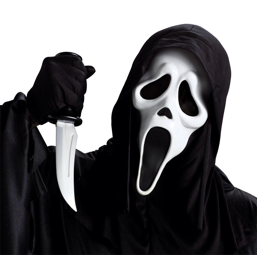 Fun World Fun World Ghostface Mask with Knife - Scream