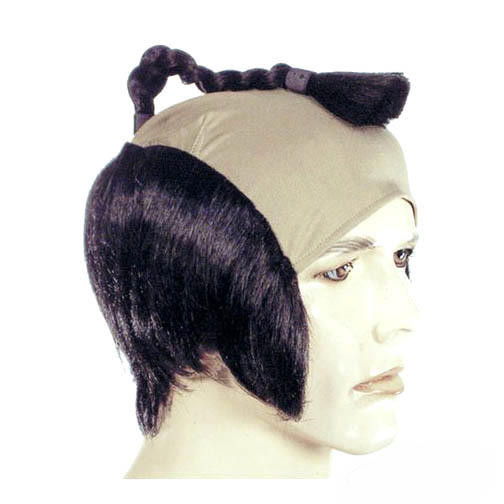 Lacey Samurai Warrior Costume Wig