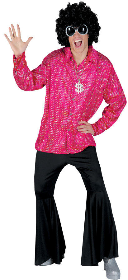 Funny Fashion Funny Fashion Disco Groovy Men Shirt