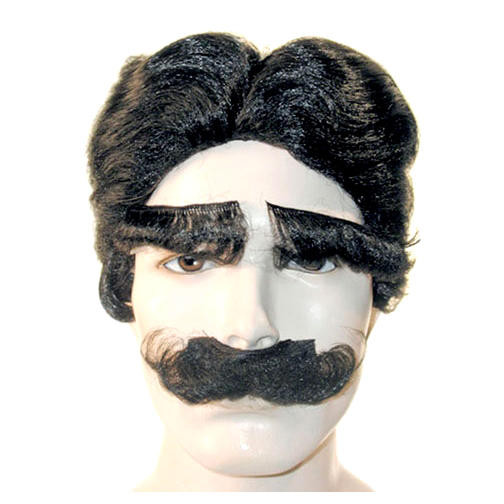 Lacey Groucho Marx Brothers Wig Mustache and Eyebrow Set