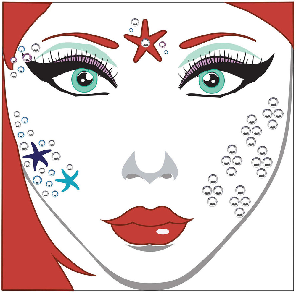 Girls Out Loud Girls out Loud Face Decal Mermaid