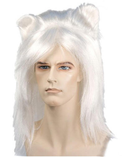 Lacey Japanese Beast or Cat Costume Wig
