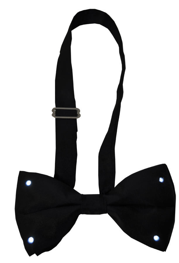 Morris Costumes Morris Costumes Bow Tie Black Light-Up