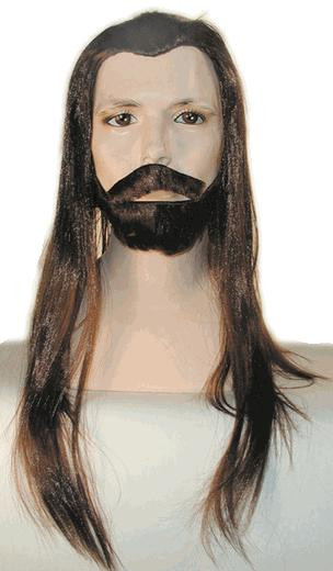 Lacey Long Jesus Wig and Beard