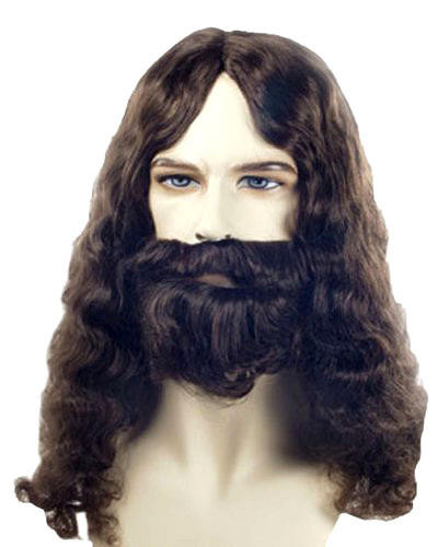 Lacey Bargain Jesus Wig and Beard Set
