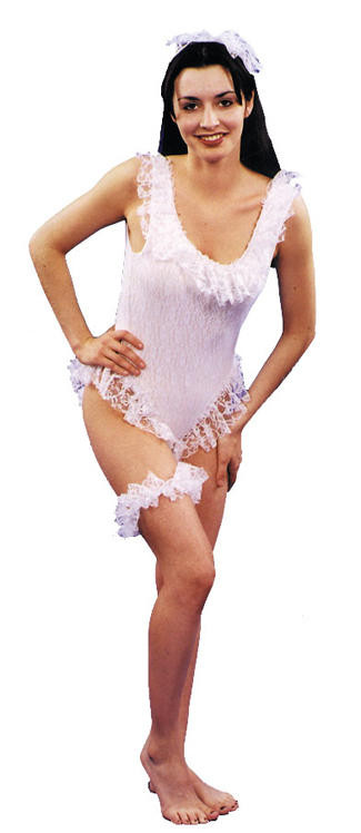 Morris Costumes Morris Costumes Evening Lace White