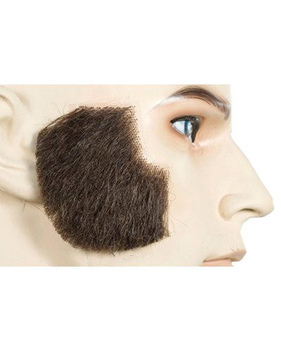 Lacey Fake Muttonchops Made with Real Human Hair