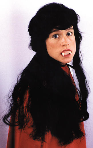 Morris Costumes Morris Costumes Vampira Wig Deluxe Modern