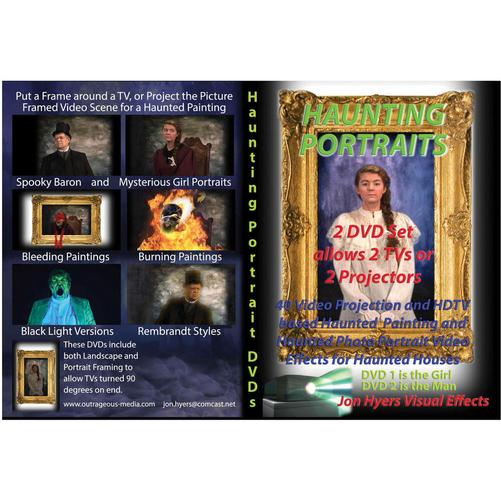 Outrageous Media Outrageous Media DVD Combo Haunting Portraits