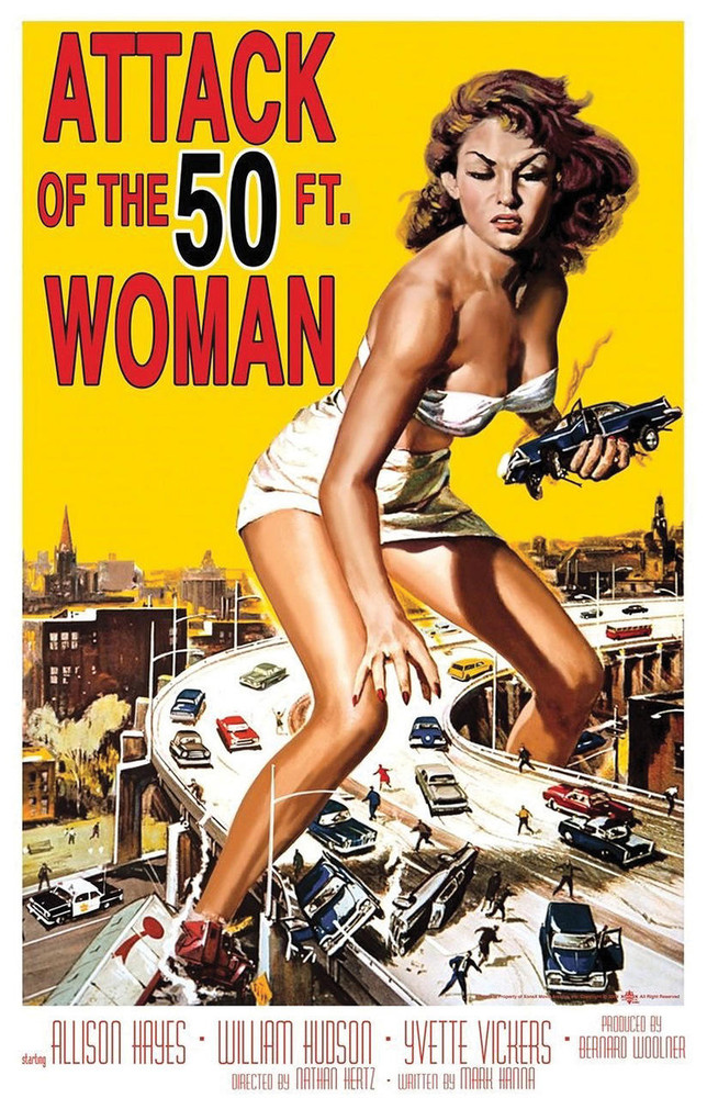 Paper Magic Paper Magic 50 Woman Movie Poster Cling