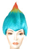 rainbow troll pointy wig costume