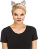Fun World Fun World Jeweled Cat Ear - Black