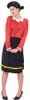 Fun World Fun World Womens Olive Oyl Costume - Popeye