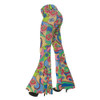 Underwraps 70S Flower Bell Bottoms