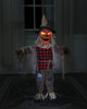 36" Twitching Scarecrow Animated Prop