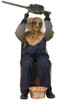 45" Chainsaw Greeter Animated Prop