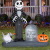 Blow Up Inflatable Jack Skellington 