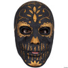 Day of the Dead Golden Carving Catrina Mask
