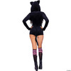 Women's Comfy Cat Romper Costume 
