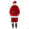 Burgundy Deluxe Santa with Outside Pockets - XL