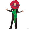 Red Rose Flower Child Costume
