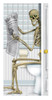 Beistle Beistle Skeleton Restroom Door Cover