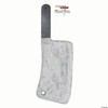 16 1/2" Scream Ghost Face Bling Cleaver with Rhinestones Costume Accessory
