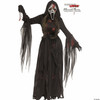 Adults Ghost Face Bloody Bling Hooded Gown Costume