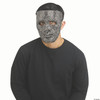 Adults Silver Rhinestone Bling Plastic Full Mask