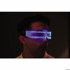 Light-Up LED Color-Changing Visor Costume Accessory