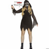 Adults Deluxe Ghost Face Bling Plus Size Dress Costume - 16W-20W