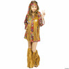 Girl's Multicolor Peace & Love Hippie Costume
