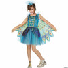 Kids Peacock Dress Costume with Wings