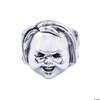 Child's Play 2 Chucky Face Plated Brass Ring - Size 9