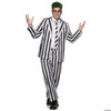 Adults Spooky Striped Suit Costume