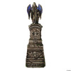 5 Ft. 7" Tombstone with Light-Up Angel & Skulls Halloween Decoration