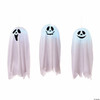Light-Up Color Change Happy Ghosts Hanging Decoration