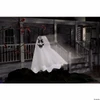 28" Animated Sound-Activated Flying Ghost Halloween Decoration