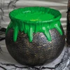 11 1/2" Light-Up & Sound Bubbling Over Cauldron Halloween Decoration