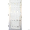 60" x 30" Cream Creepy Door Cloth Polyester Halloween Decoration