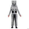Kids Classic Minecraft Skeleton Jumpsuit Costume