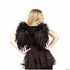 Adults Angel Wings Black Feathers Costume Acccessory