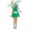 Adults Green Sparkle Wings Costume Accessory