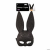 Black Matte Bunny Mask