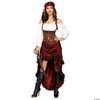 Women's Multicolor Pirate Queen Costume
