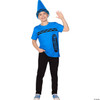 Kids Crayola Blue Crayon T-Shirt Costume Kit