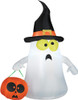 Gemmy Gemmy Airblown- Ghost with Witch Hat - Sm