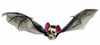 Morris Costumes Morris Costumes Brown Bat with Skull Head
