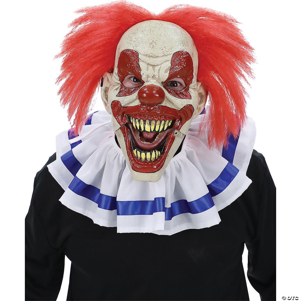 Adult's Big Top Clown Mask - City Costume Wigs